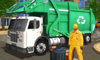 City Cleaner 3D Tractor Simulator